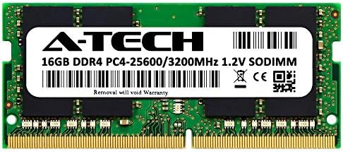 A-Tech 16GB זיכרון RAM עבור MSI GF65 דק 10SDR מחשב נייד | DDR4 3200MHz PC4-25600 SODIMM 1.2V 260
